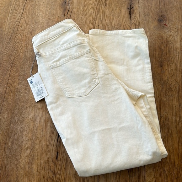 A new day, jeans, cream size 2 26 regular - Picture 1 of 6